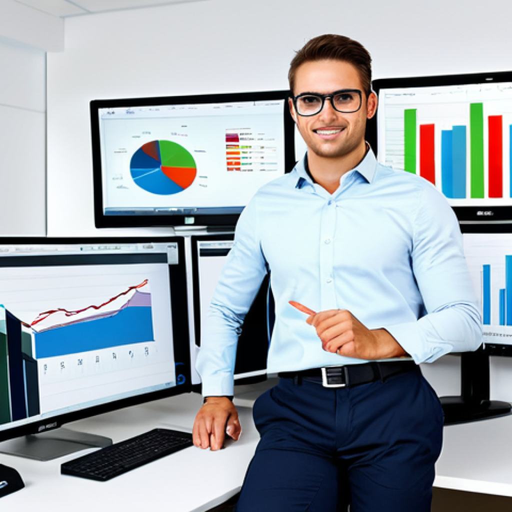 Data-Driven Marketing Professional**

"A professional marketing analyst working at a bright, modern office desk, surrounded by data visualizations on multiple monitors, fully clothed in a smart business casual outfit, appropriate attire, safe for work, perfect anatomy, natural pose, well-formed hands, proper finger count, natural body proportions, professional photography, high quality, German setting with typical office elements."

**