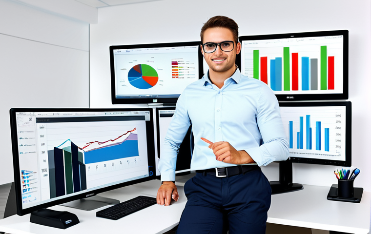 Data-Driven Marketing Professional**

"A professional marketing analyst working at a bright, modern office desk, surrounded by data visualizations on multiple monitors, fully clothed in a smart business casual outfit, appropriate attire, safe for work, perfect anatomy, natural pose, well-formed hands, proper finger count, natural body proportions, professional photography, high quality, German setting with typical office elements."

**