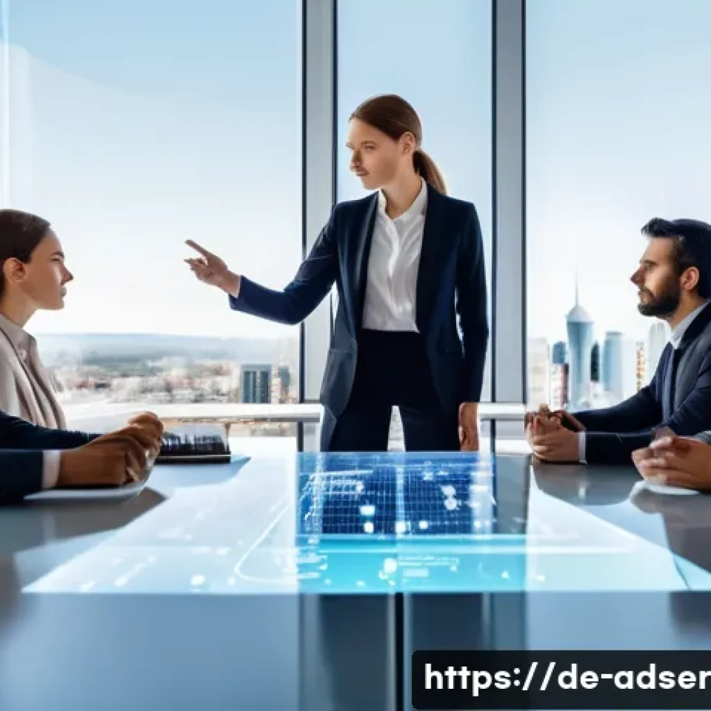 퍼포먼스 마케팅의 국제 시장 진출 전략 - **Prompt:** A diverse group of young, professionally dressed individuals, representing various Europ...