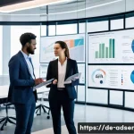 퍼포먼스 마케팅의 개인 정보 보호 문제 - **Prompt 1: Collaborative Data Strategy in a Privacy-First World**
    "A diverse team of four profe...